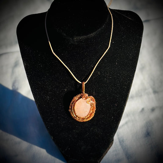 Rose Quartz Pendant