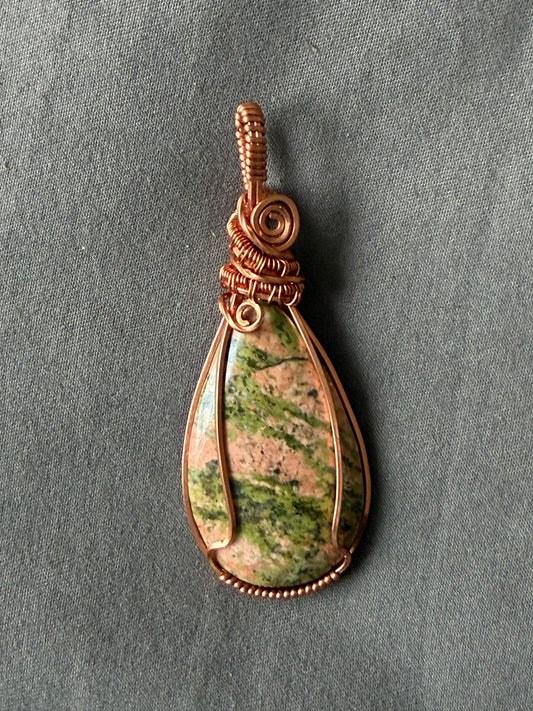 Unakite Pendant