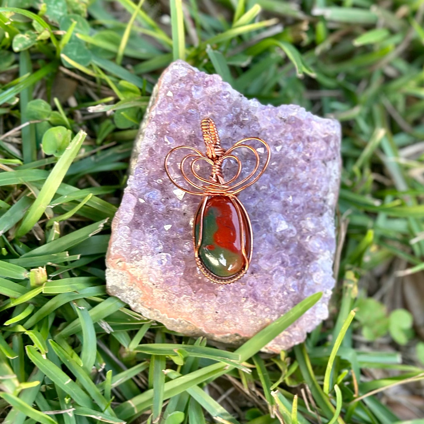 Bloodstone Pendant