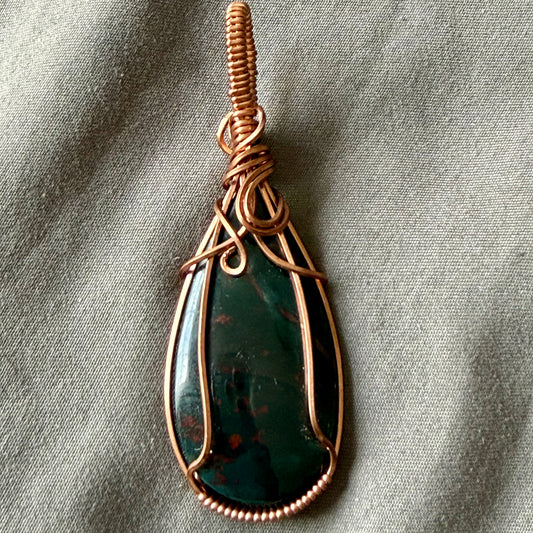 Bloodstone Pendant