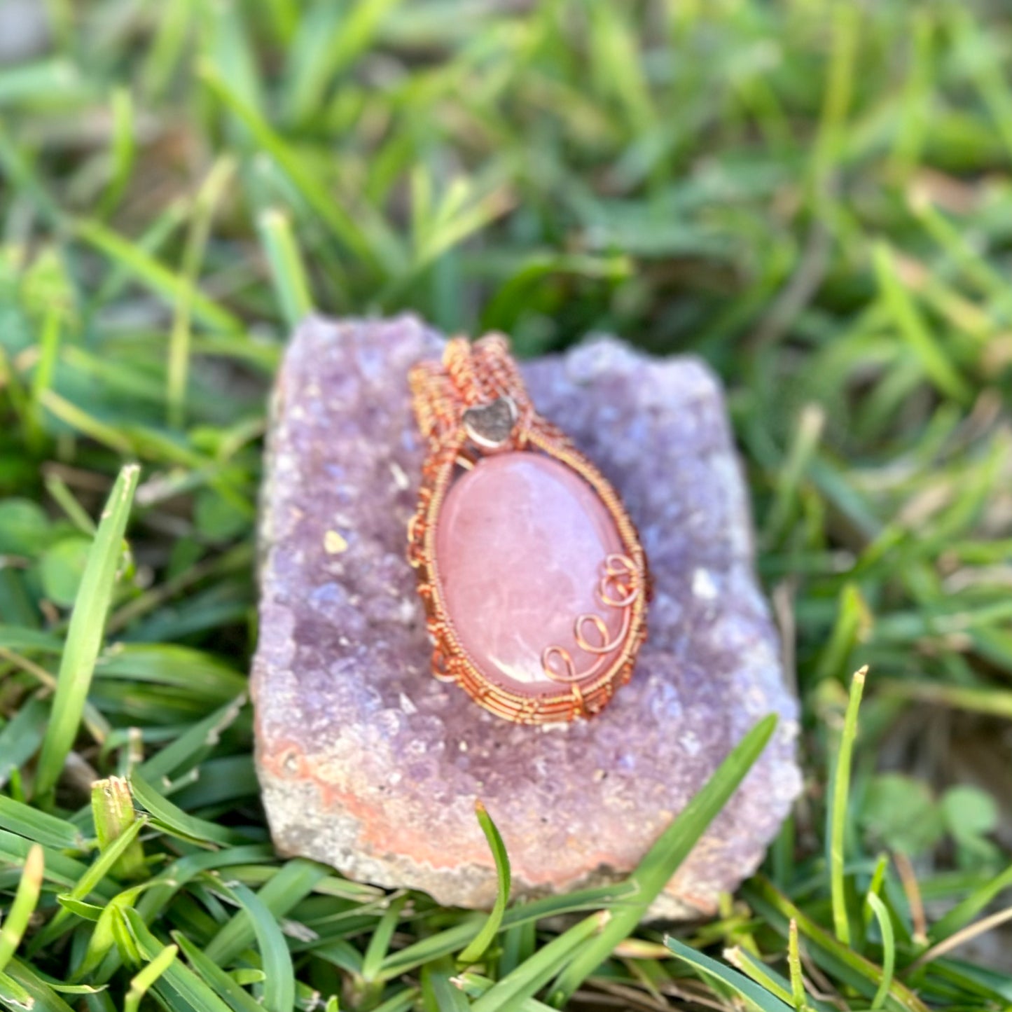 Rose Quartz Pendant