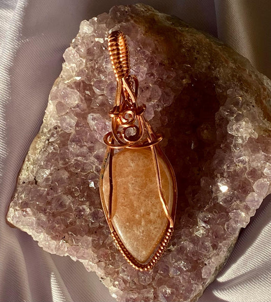 Peach Moonstone